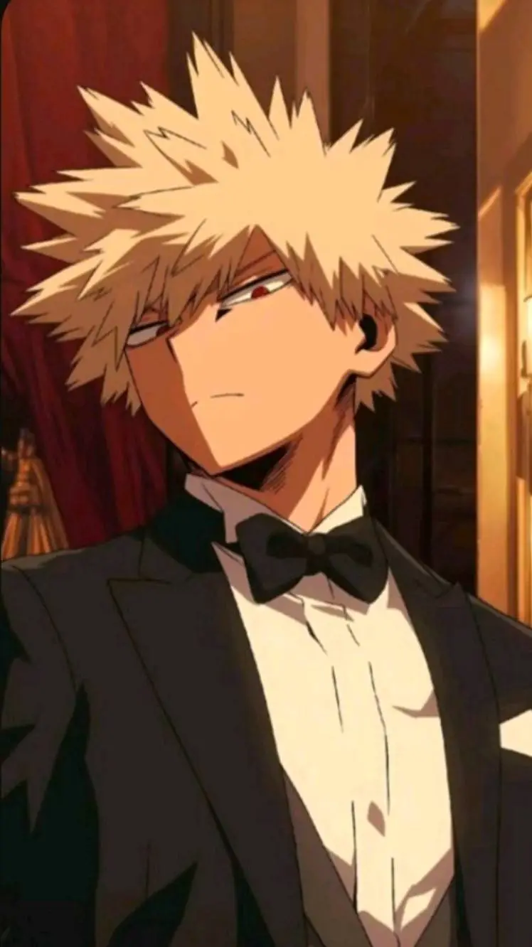 ai character: Katsuki Bakugo background