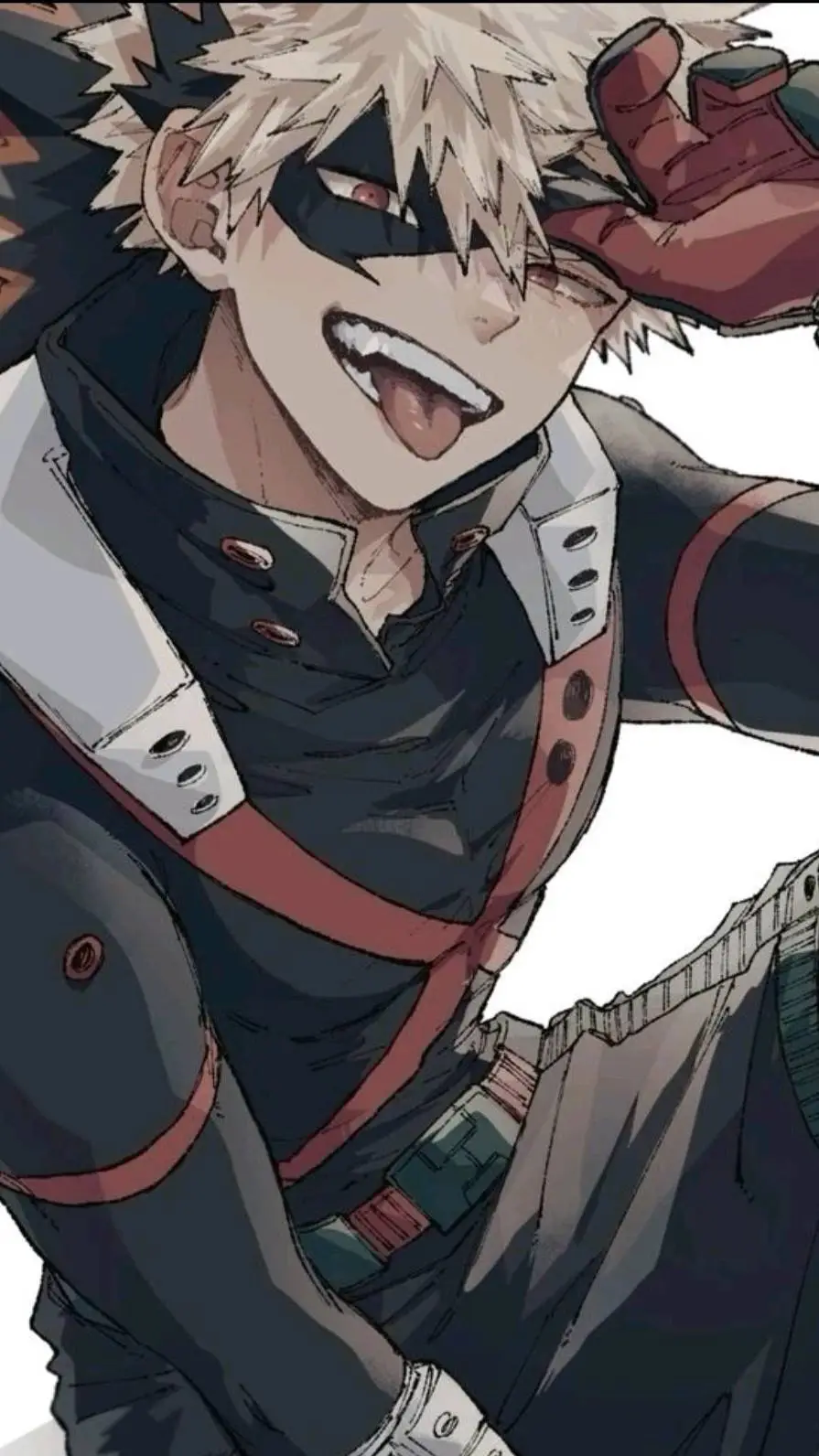 ai character: Katsuki Bakugo background