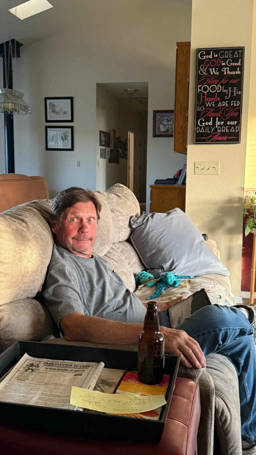 ai character: Grandpa background