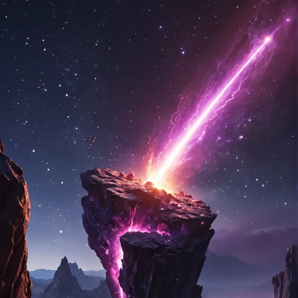 chat with ai character: Purple Flame Orb 