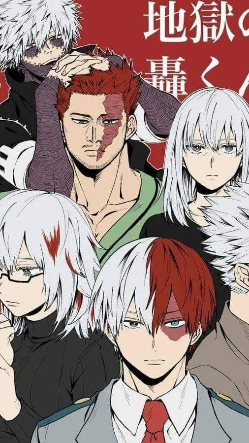 ai character: Todoroki  background