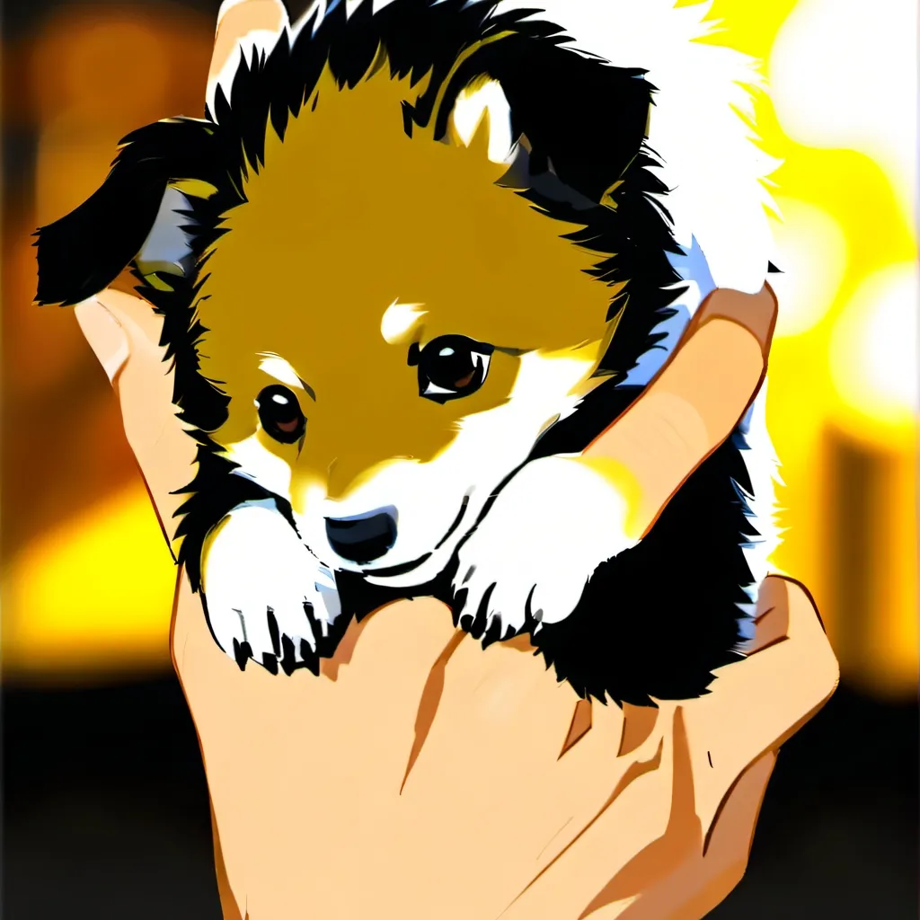 chat with ai character: cute pup