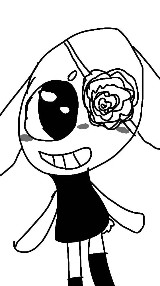 ai character: my dandy world OC  background