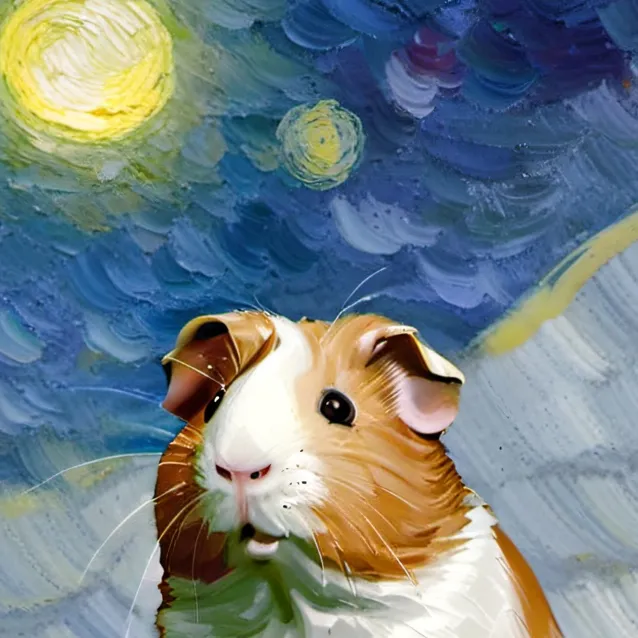 chat with ai character: guinea pig raft 