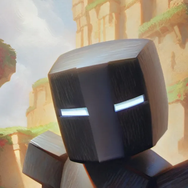 chat with ai character: the first enderman