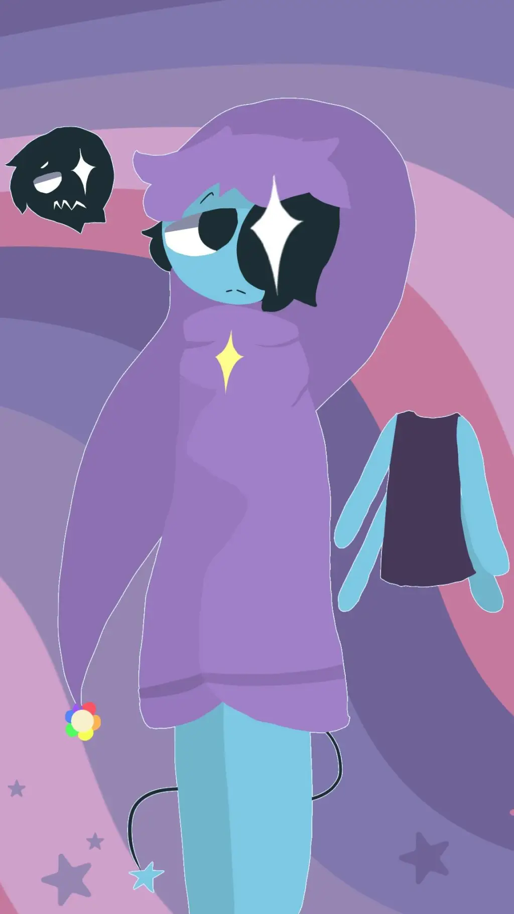 ai character: 🌙Astro Novalite✨️ background