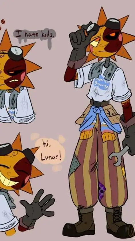 ai character: Solar🏵Tsams background