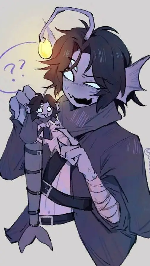 ai character: Sebastian🦈Solace background