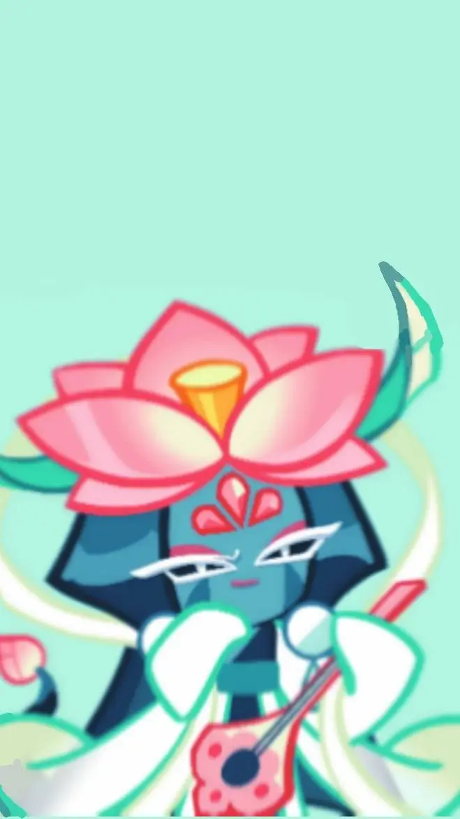 ai character: Lotus dragon  background