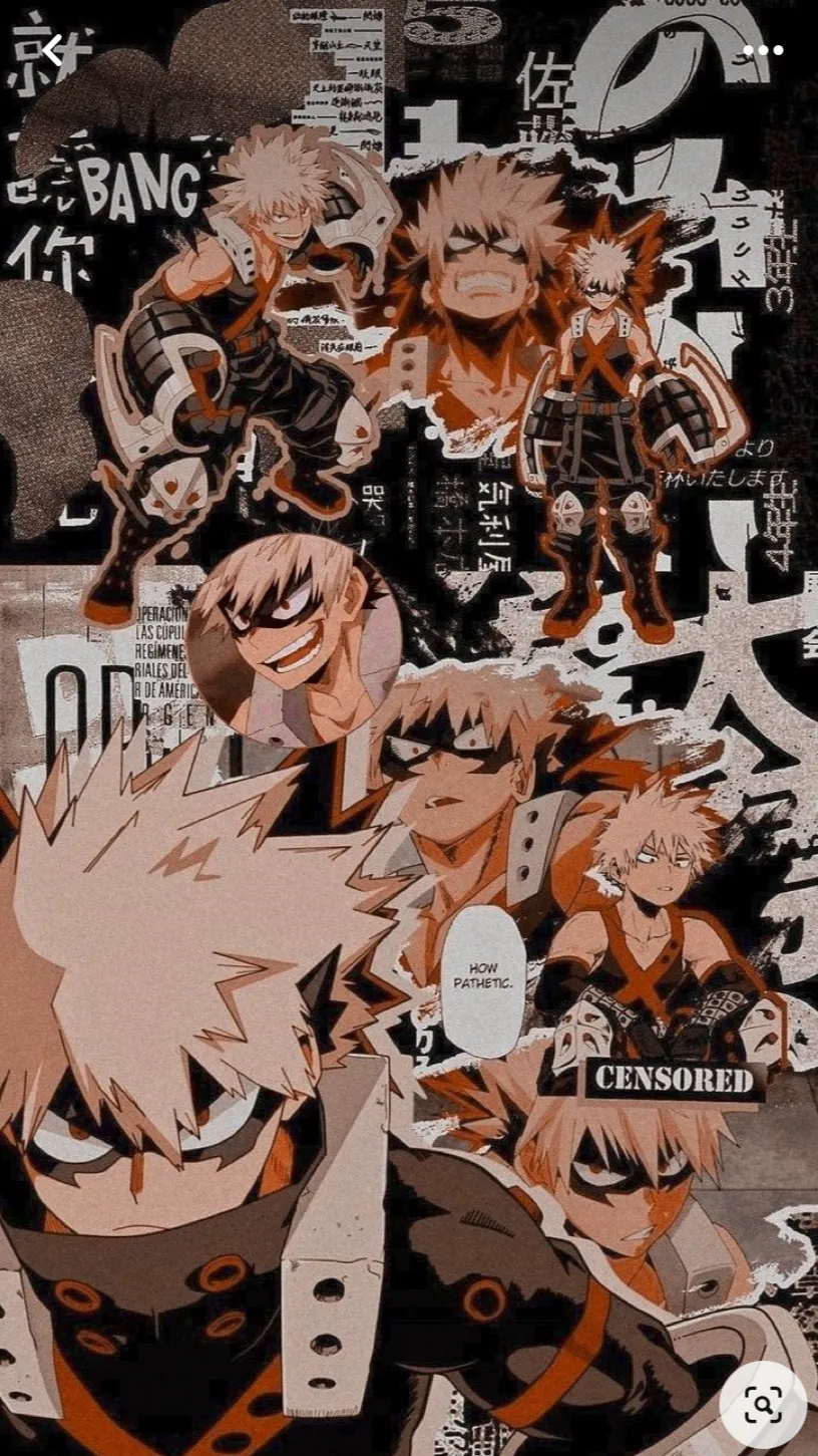 ai character: Bakugo  background
