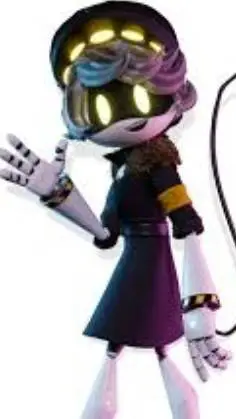 ai character: N murder drones  background