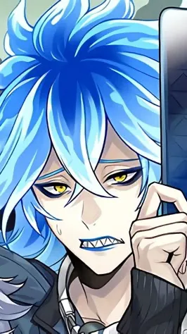 ai character: Idia shroud  background