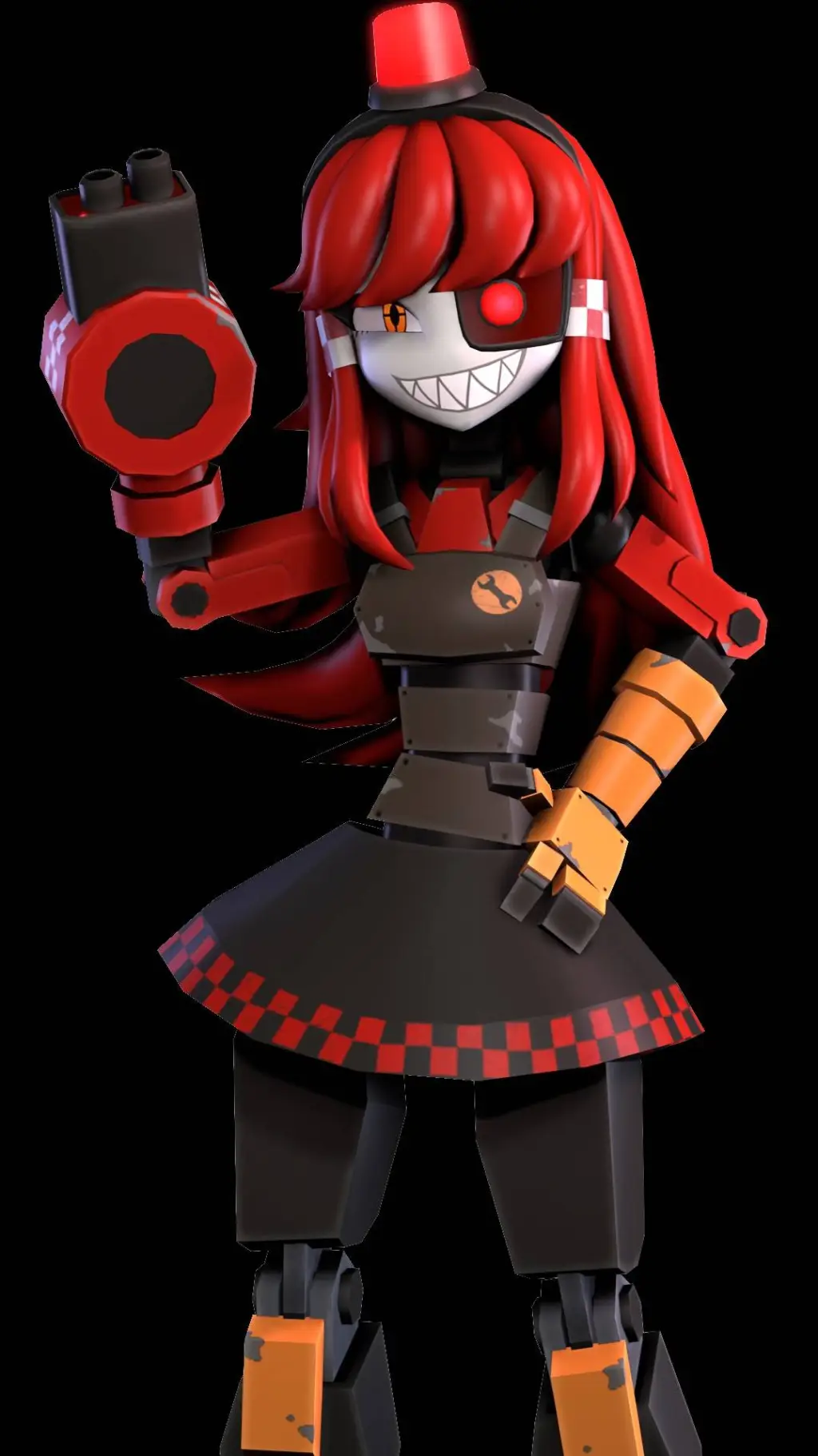 ai character: Mimi Sentry background