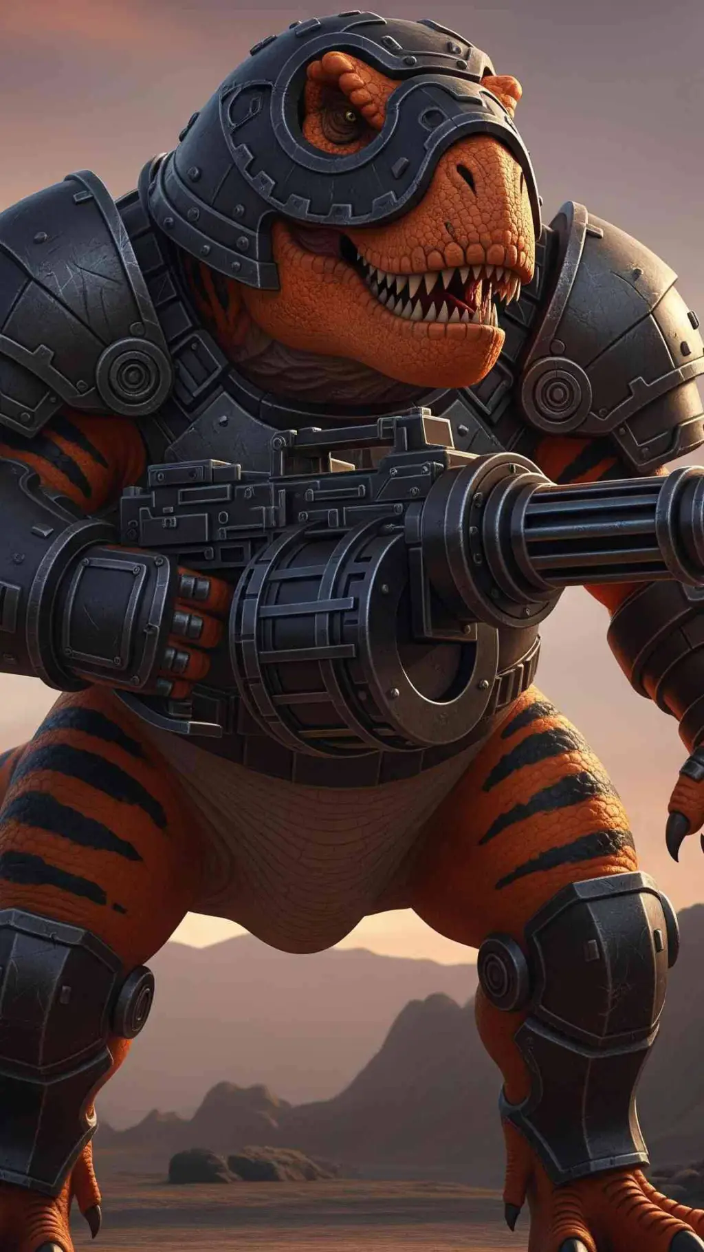 ai character: torr background