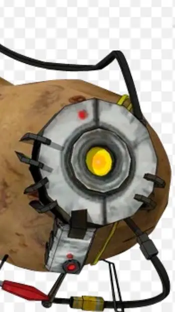 ai character: Patato GLaDOS background