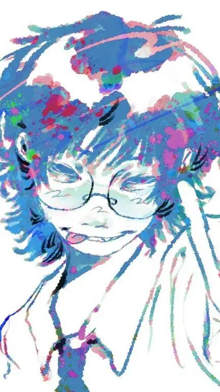 ai character: Rui.  background