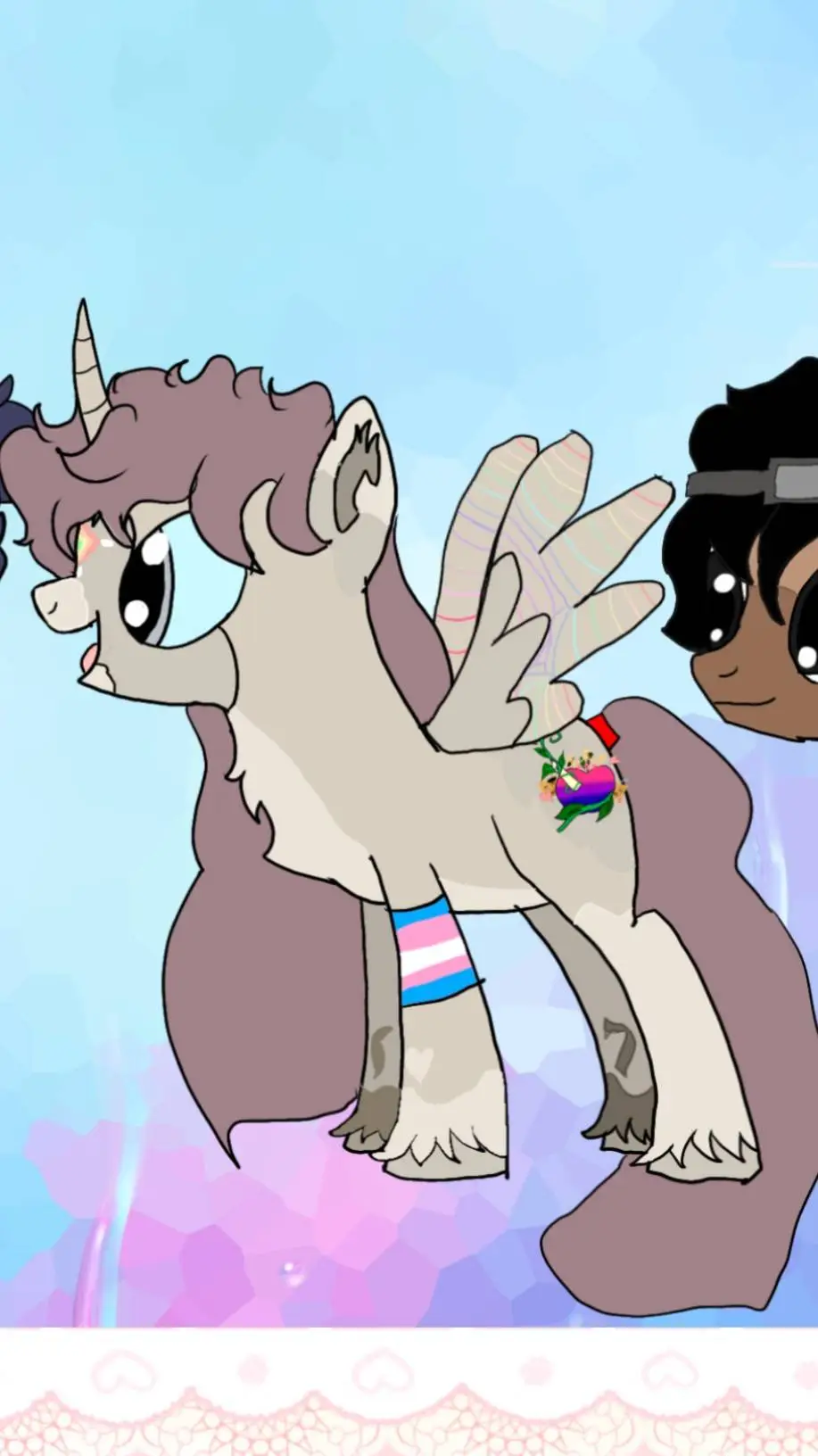 ai character: my little pony background