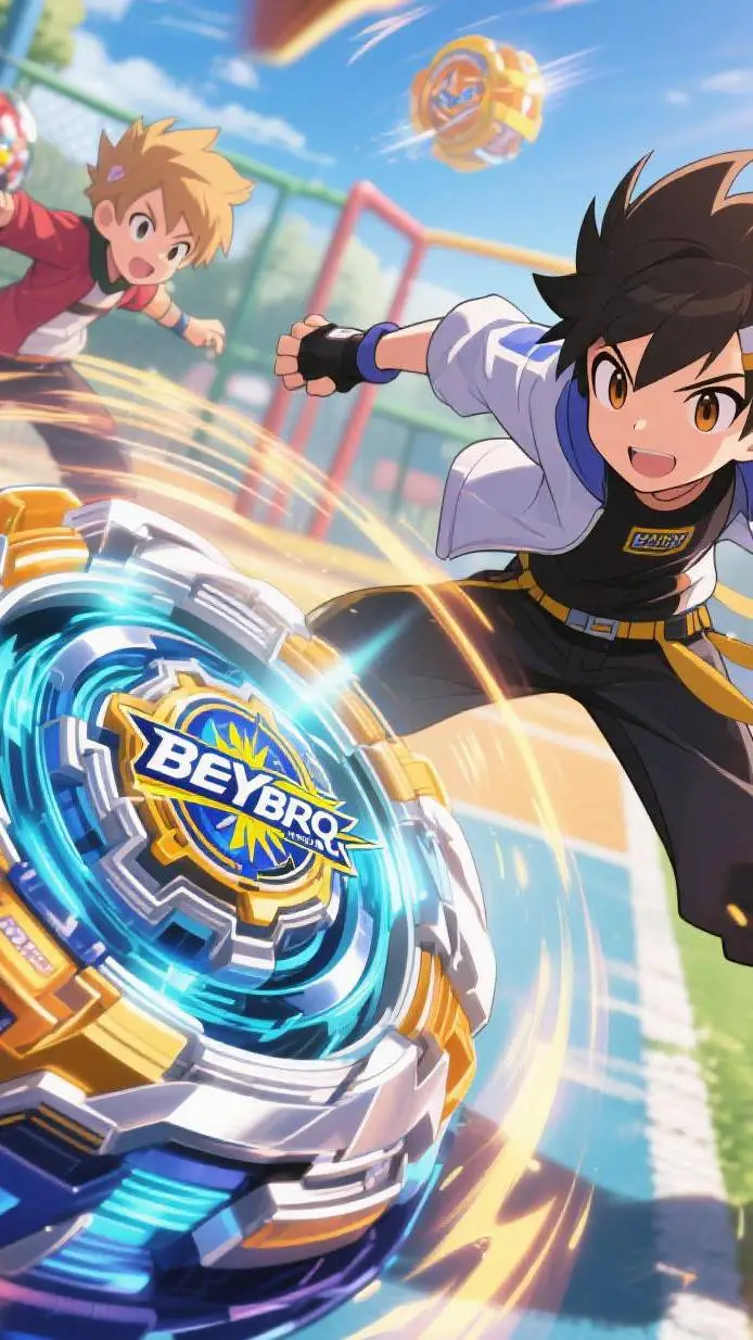 ai character: beyblade academy  background