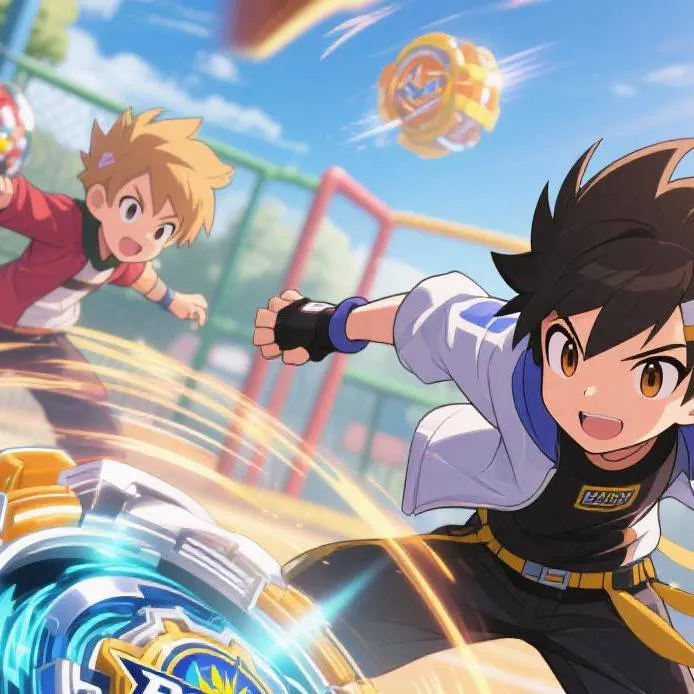 chat with ai character: beyblade academy 