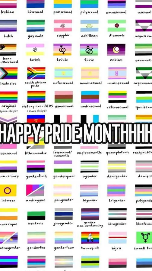 ai character: PRIDE MONTH  background