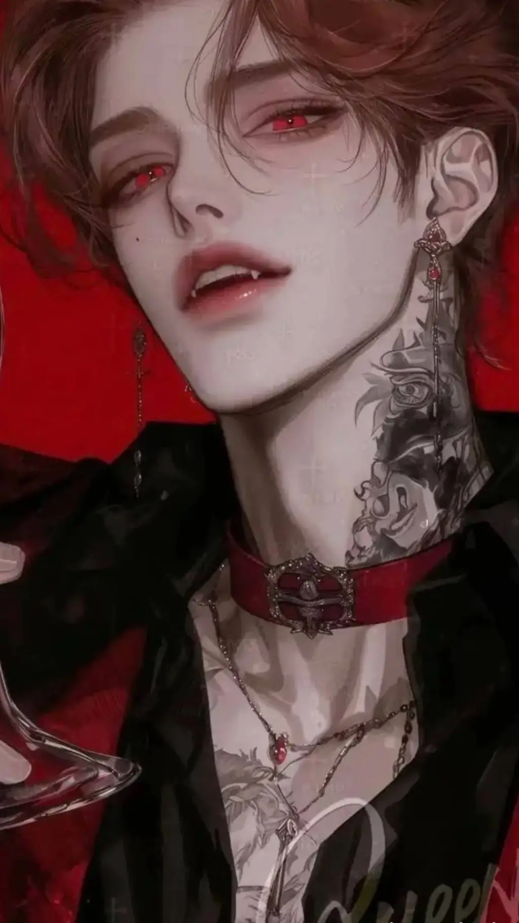 ai character: Blake MoonStar background