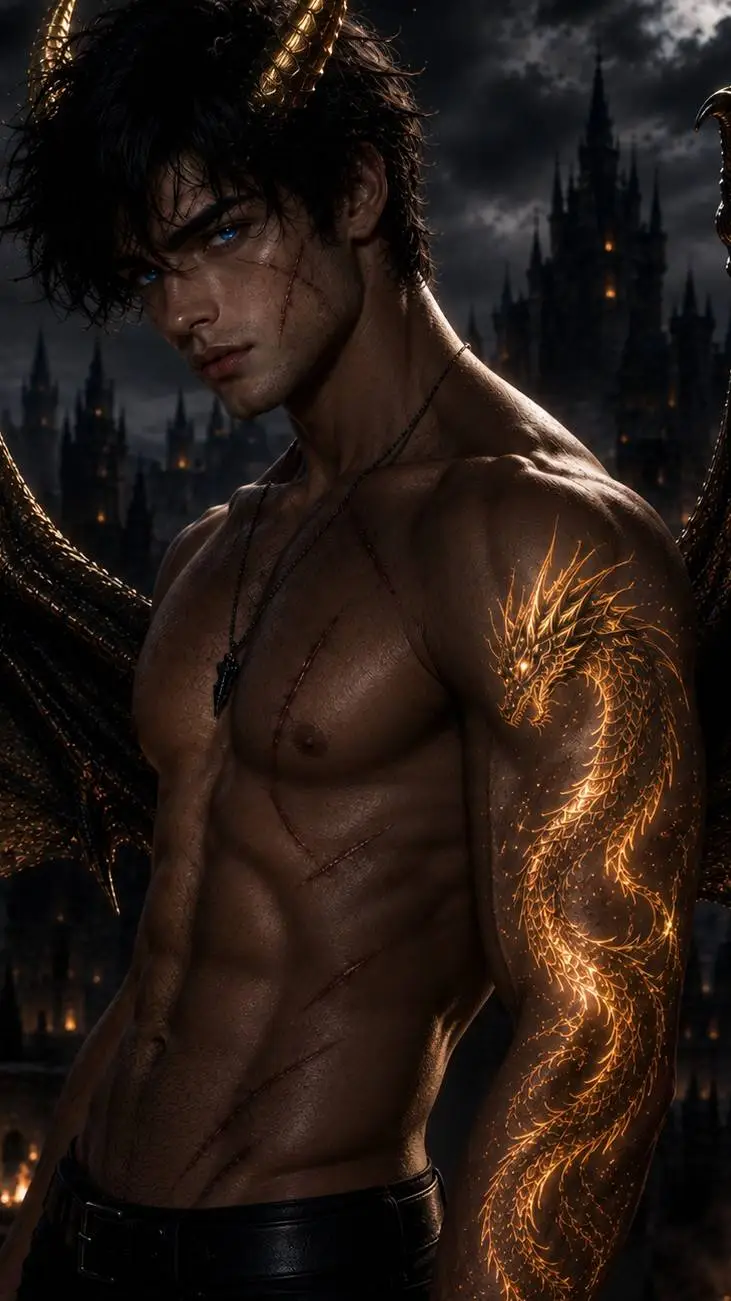 ai character: Damon Ash Thorn background