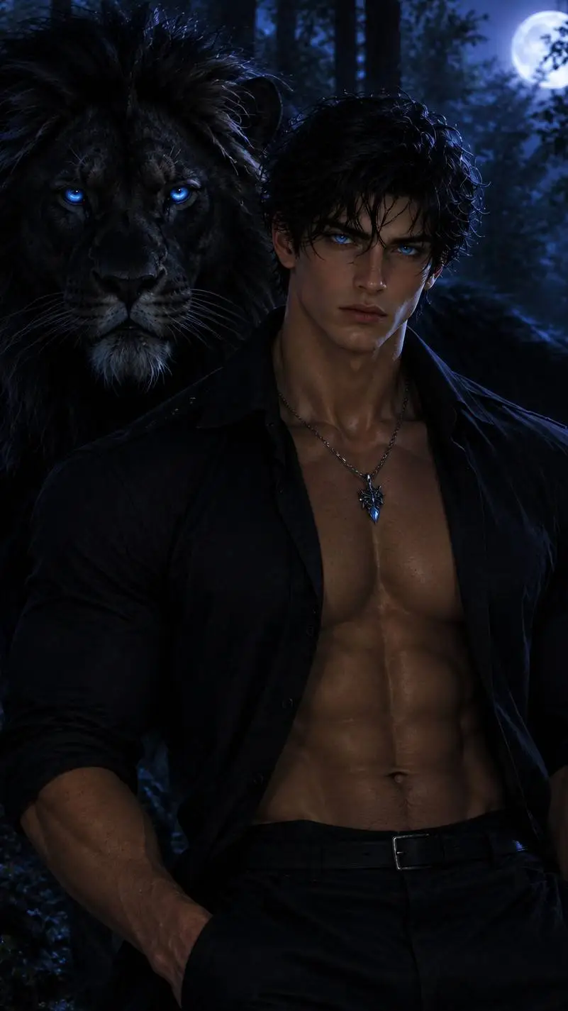 ai character: Leon Blacknight background