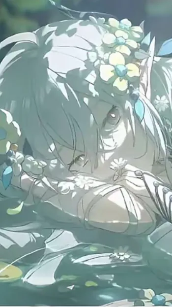 ai character: Hime minkes  background