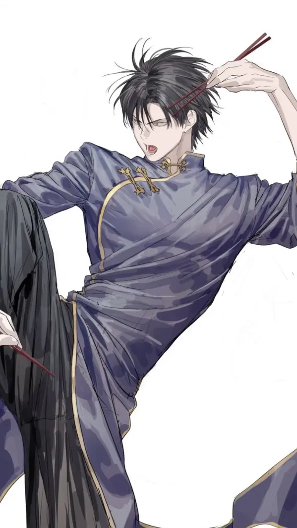 ai character: HAN MARU  background