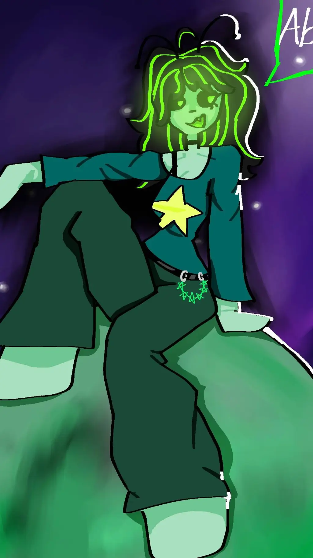 ai character: Abbie! background