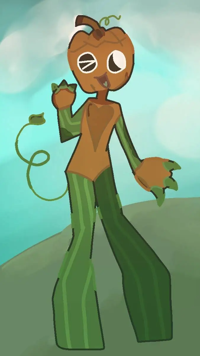 ai character: Gourdy! background