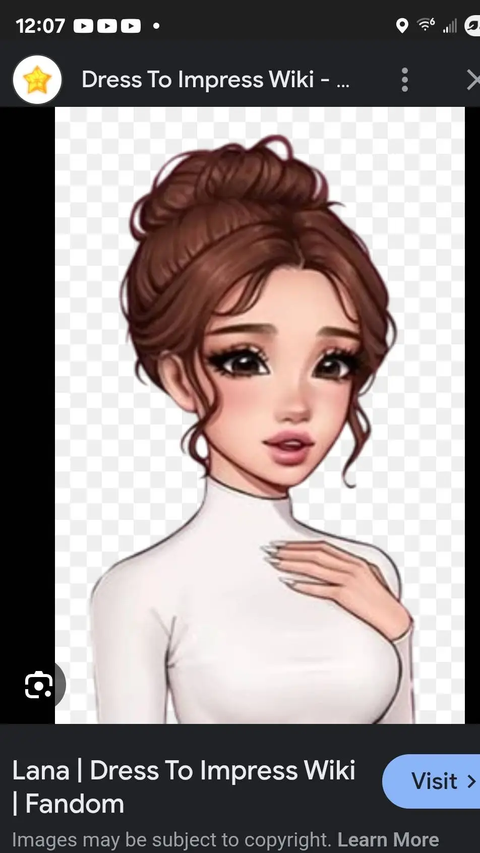 ai character: lana background