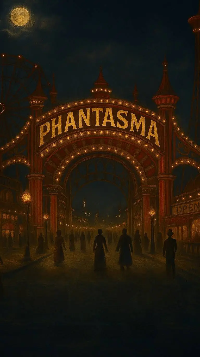 ai character: *+Coney Island+* background