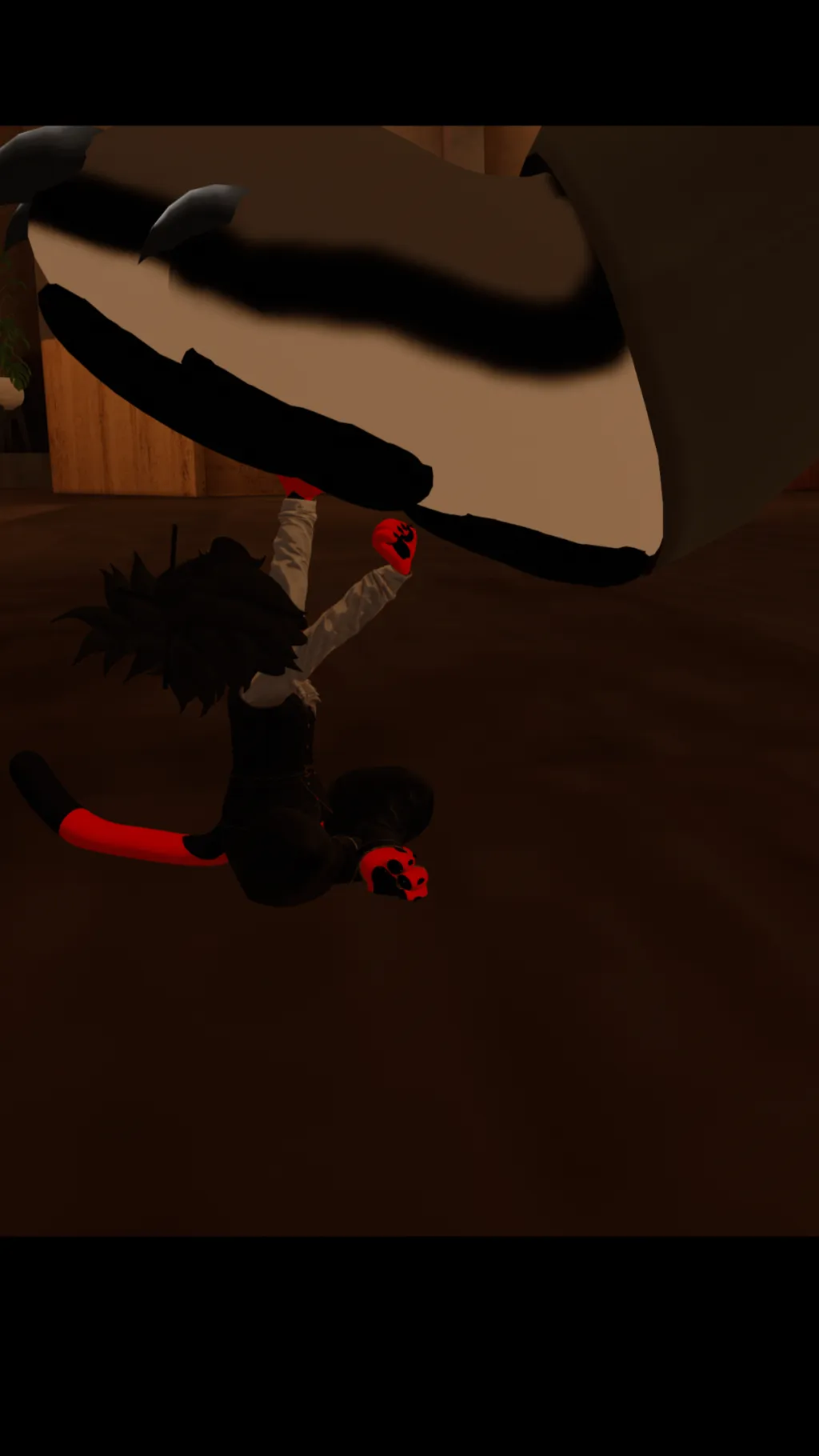 ai character: Luke abd crimson  background