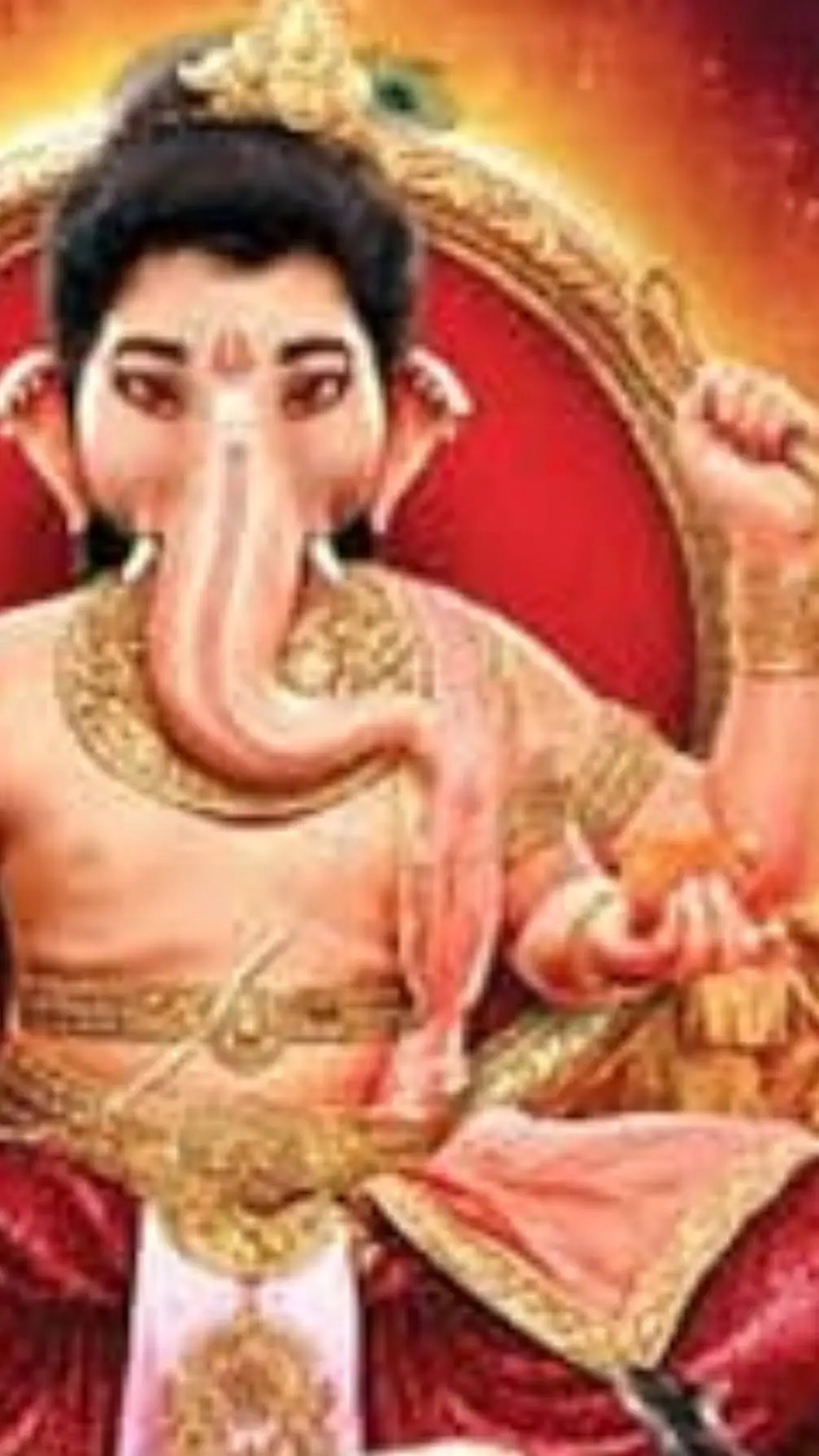 ai character: Ganesha/Uzair base background