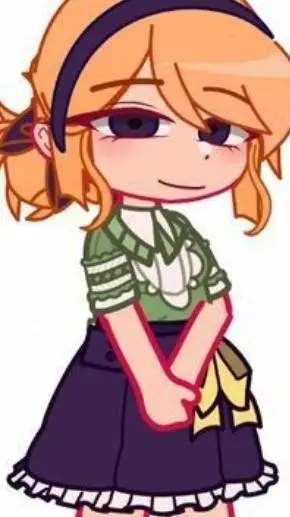 ai character: Clara Afton  background