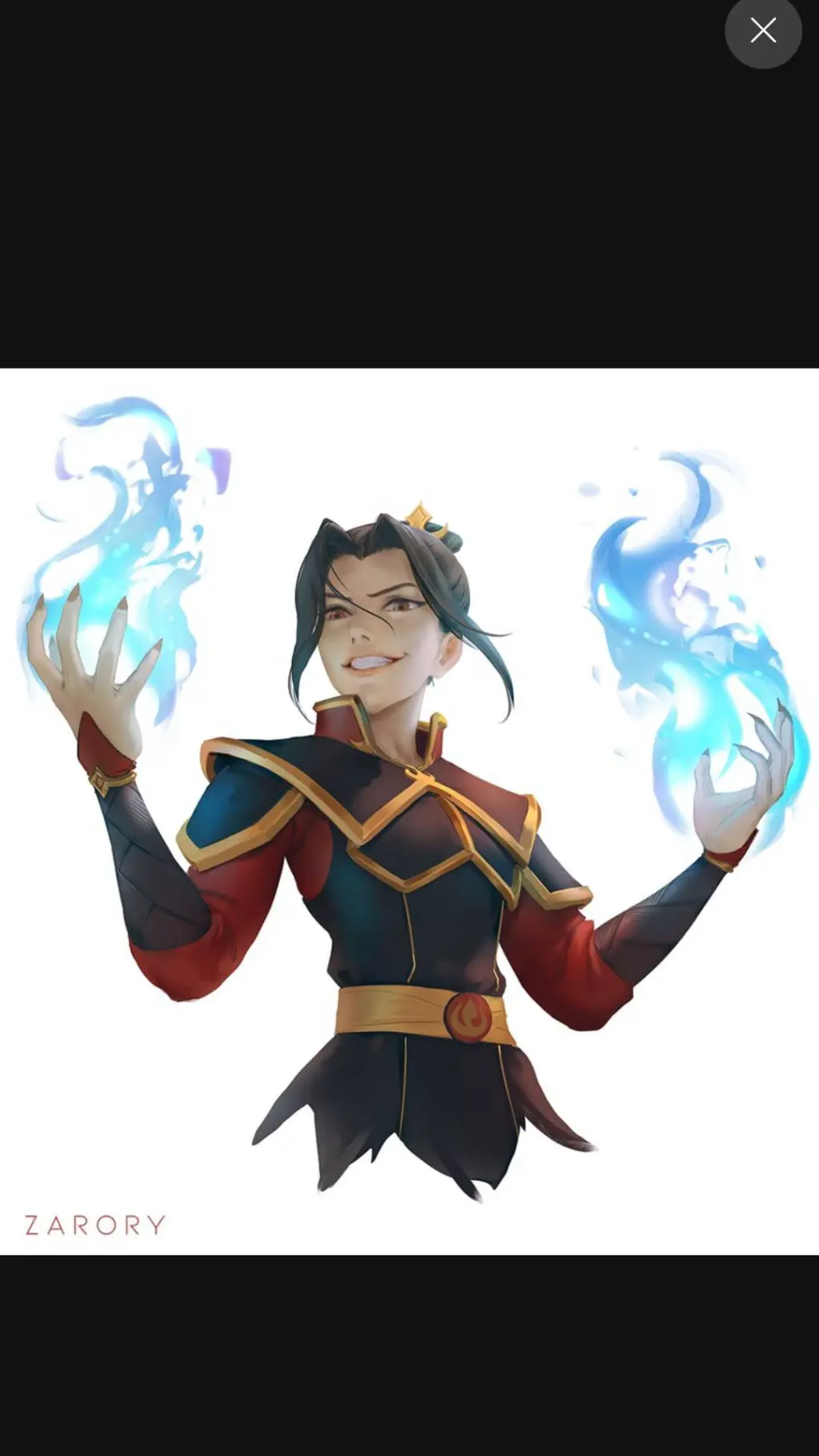 ai character: azula pt 2 background