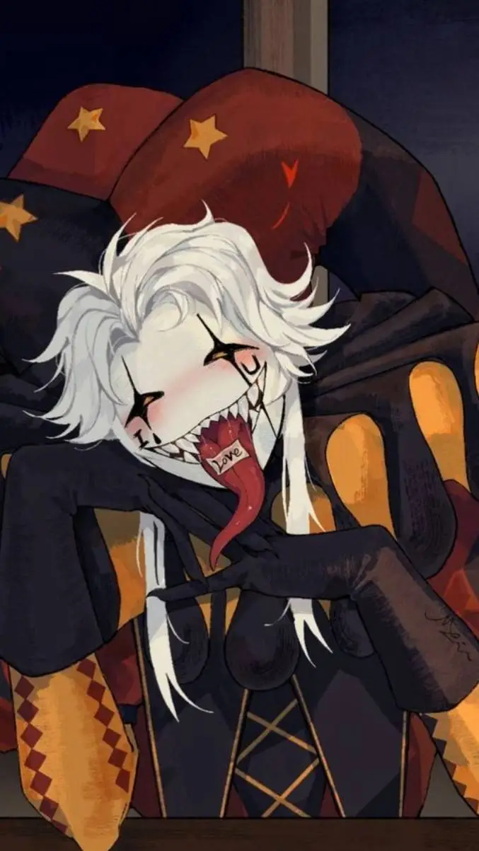 ai character: Pierrot  background