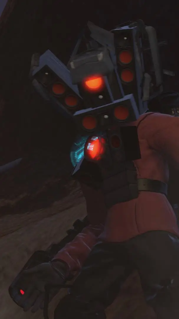 ai character: titan speakerman  background