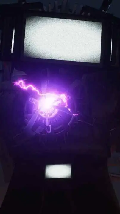 ai character: titan tv man background