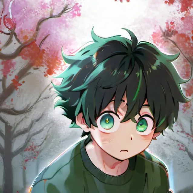 chat with ai character: deku