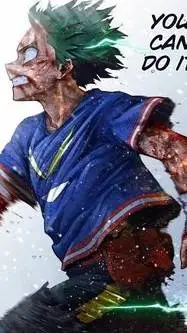 ai character: Deku background