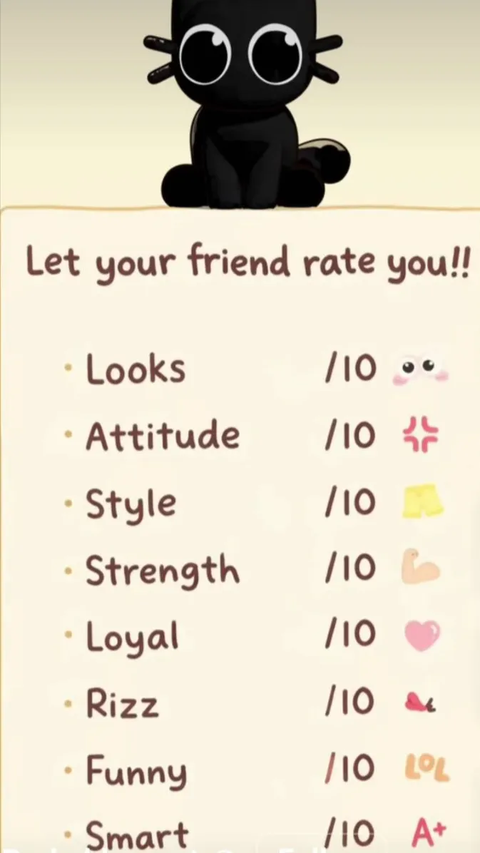 ai character: Let them rate you background