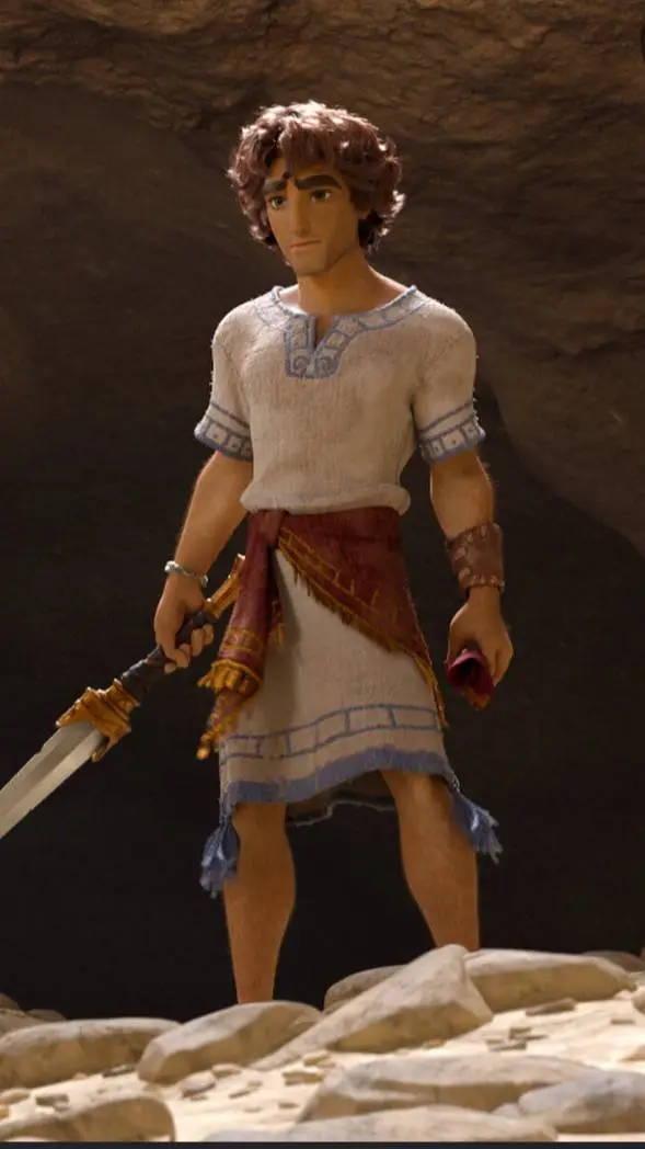 ai character: King David! background
