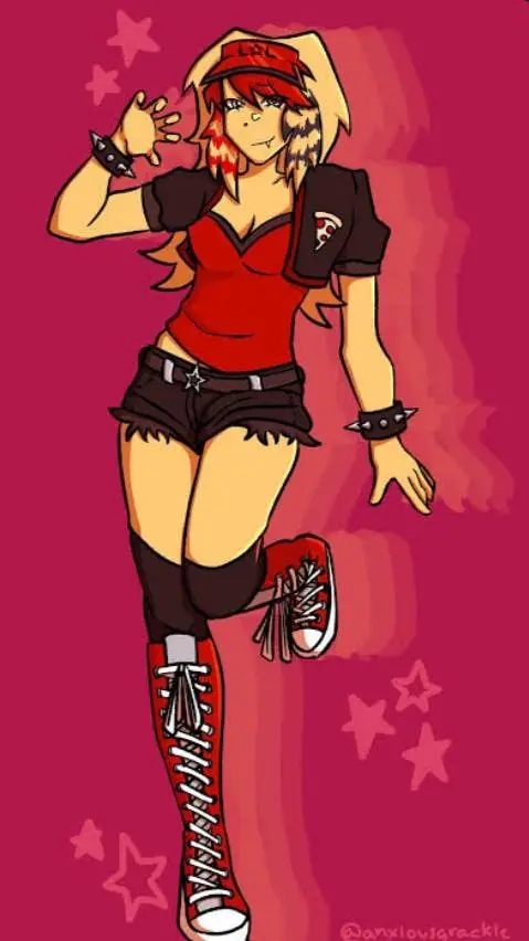 ai character: Scenecore Zavie background