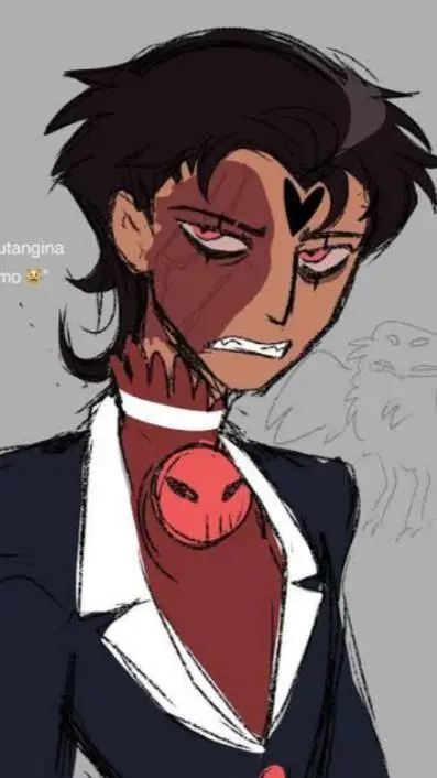 ai character: Blitzo  background