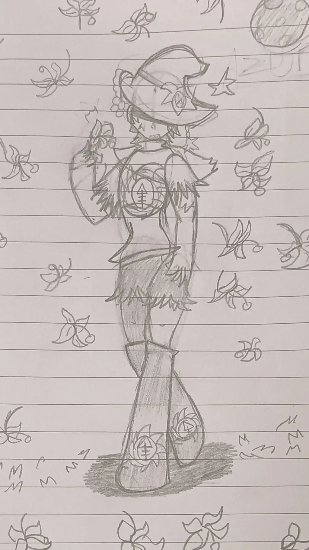 ai character: {☆Azure☆} background