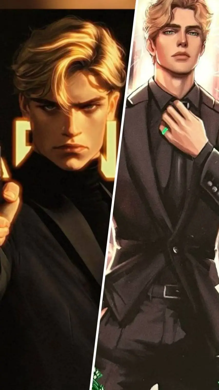 ai character: Aaron Warner  background