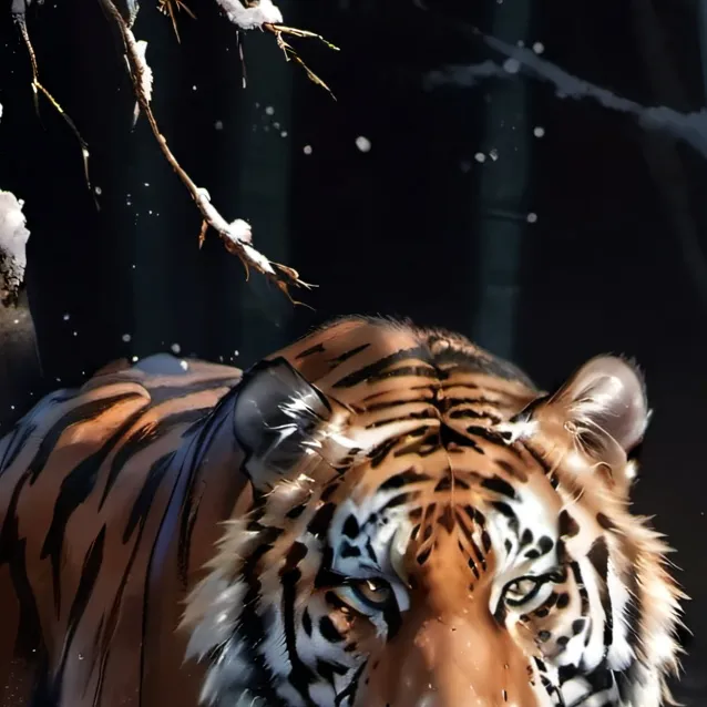 chat with ai character: Tiger saved you