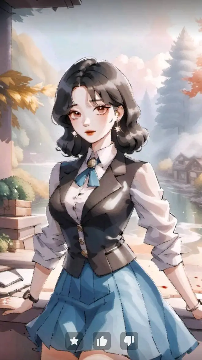 ai character: Maddie background